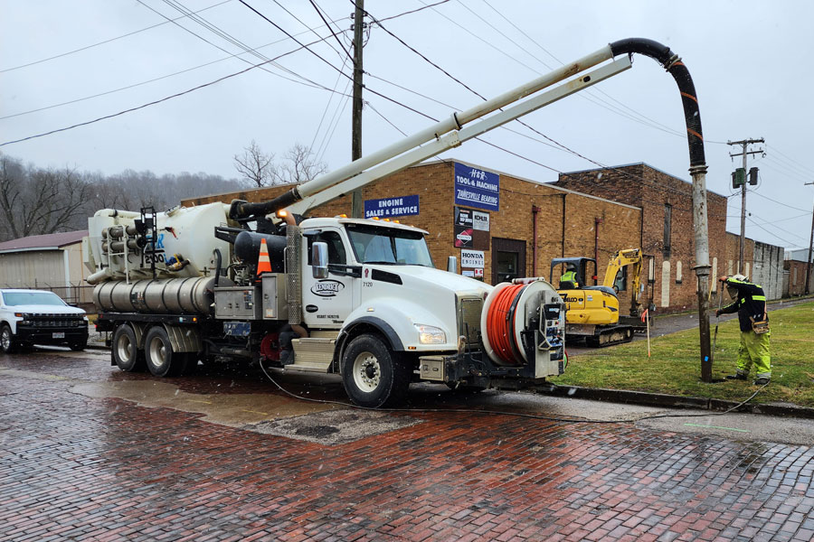 Hydrovac Services Provided By Kendrick Excavating, Inc.