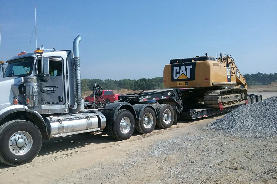 Trucking Services Provided By Kendrick Excavating, Inc.